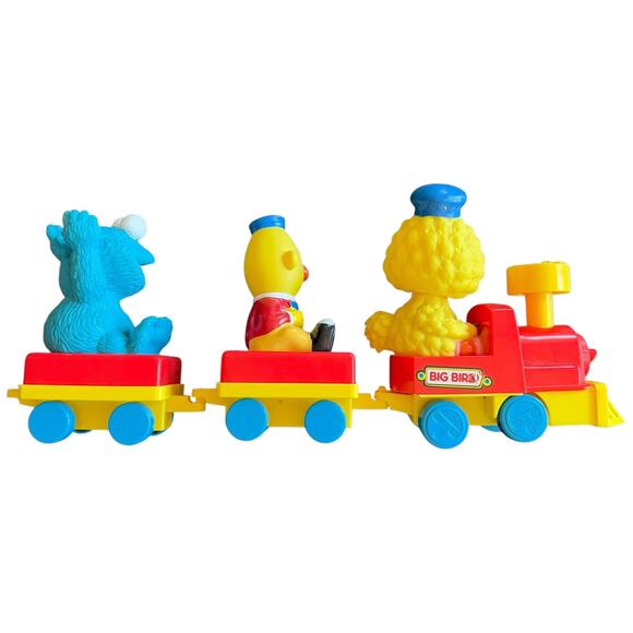 Tyco Preschool Sesame Street Train Big Bird Bert Cookie Monster 1994 - Picture 5 of 11